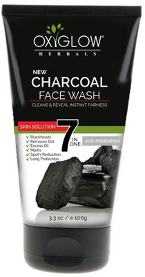 

Oxyglow charcoal face wash Face Wash(100 g)