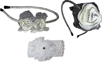

ishq Combo of Multi Color Floral Hairbands Hair Accessory Set(Multicolor)