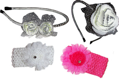 

ishq Combo of Multi Color Floral Hairbands Hair Accessory Set(Multicolor)