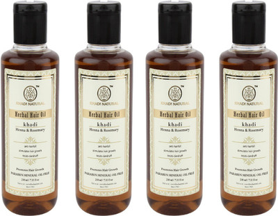 

Khadi Natural Organic Henna & Rosemary Hair Oil(840 ml)