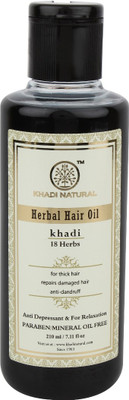 

Khadi Natural Organic 18 Herbs Hair Oil(210 ml)