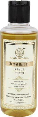 

Khadi Natural Organic Vitalishing Hair Oil(210 ml)