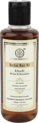 

Khadi Natural Organic Henna & Rosemary Hair Oil(210 ml)