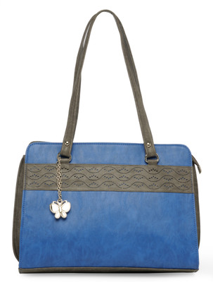 

Butterflies Hand-held Bag(Blue, Grey)