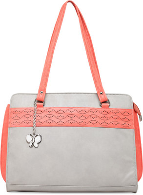 

Butterflies Hand-held Bag(Grey)