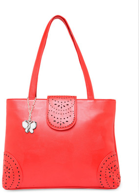 

Butterflies Hand-held Bag(Red)