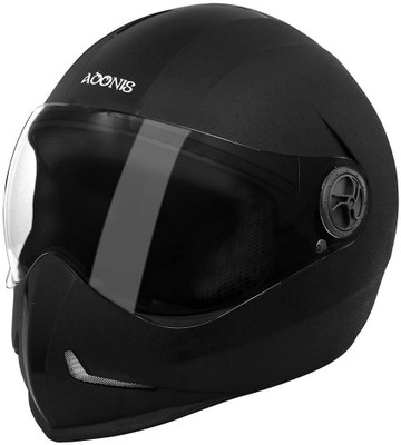 Steelbird Adonis Dashing Motorbike Helmet(Black-silver) available at flipkart for Rs.950