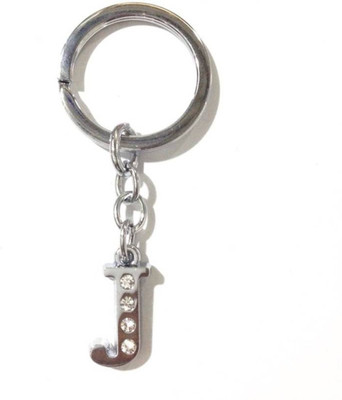 

NeoTask Alphabet J Chrome Metal Finish Key Chain