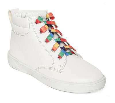 

Bruno Manetti Boys & Girls Lace Sneakers(White