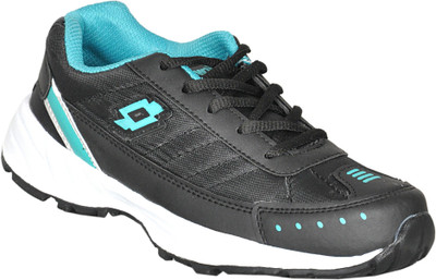 

Hitway Boys Lace Running Shoes(Black