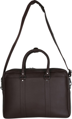 

American-Elm 17 inch Expandable Laptop Messenger Bag(Brown)