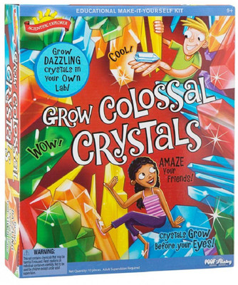 

Scientific Explorer Grow Colossal Crystals Kit(Multicolor)