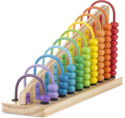 

Melissa & Doug Add & Subtract Abacus(Multicolor)