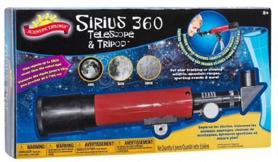 

Scientific Explorer Sirius 360 Telescope and Tripod(Multicolor)