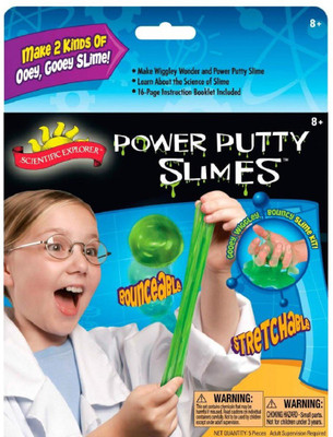 

Scientific Explorer Power Putty Slimes Kit(Multicolor)