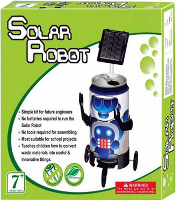 

Bonkerz Educational Solar Robot Toy Kit For Kids(Multicolor)
