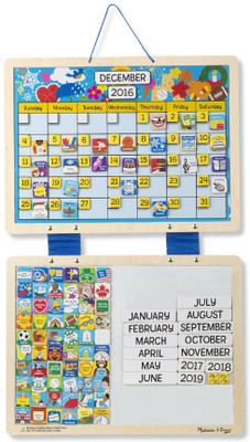 

Melissa & Doug Monthly Magnetic Calendar(Multicolor)