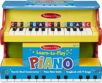 

Melissa & Doug Learn-to-Play Upright Piano(Multicolor)