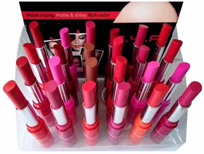 

TYA Matte lipstick set of 24(multicolor)