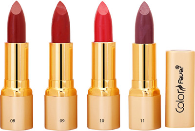 

Color Fever Matte Lipstick 08(Brick Red, Dark Red, Red, Plum)