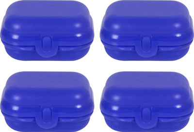

Tupperware Sandwich keeper small Purple each 250 ml 4 Containers Lunch Box(250 ml)