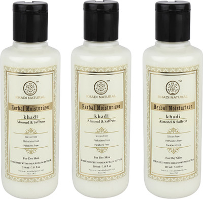 

Khadi Natural Organic Almond & Saffron Moisturizer SLS & Paraben Free(630)