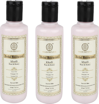 

Khadi Natural Organic Rose & Honey Moisturizer SLS & Paraben Free(630)