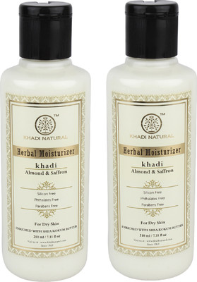 

Khadi Natural Organic Almond & Saffron Moisturizer SLS & Paraben Free(420)
