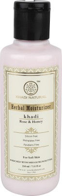 

Khadi Natural Rose & Honey Moisturiser Lotion SLS & Paraben Free(420 ml)