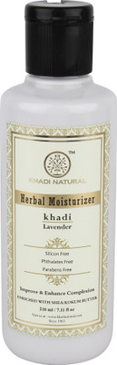 

Khadi Natural Organic Lavender Fairness Moisturizer SLS & Paraben Free(210 ml)