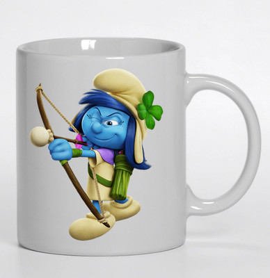 

PIXART Storm Smurfs The Lost Village Ceramic Mug(250 ml), White