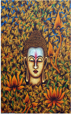

God Buddha Poster for room Paper Print(18 inch X 12 inch, Rolled)