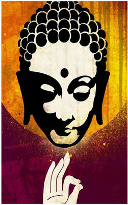 

God Buddha Poster for room Paper Print(18 inch X 12 inch, Rolled)