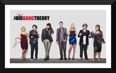 

The Big Bang Theory - TV Show Poster Collection - Premium Quality Framed Poster (12 x 17 inches) For Home Or Office Paper Print(17 inch X 12 inch)