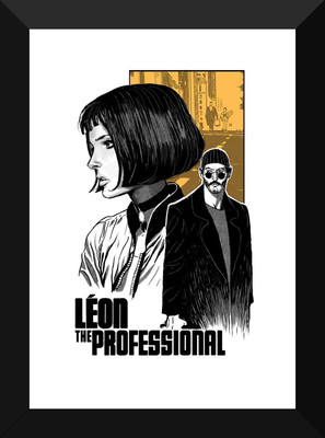 

Hollywood Movie Poster Collection II - Leon The Professional - Premium Quality Framed Poster (12 x 17 inches) For Home & Office Decoration Paper Print(17 inch X 12 inch)