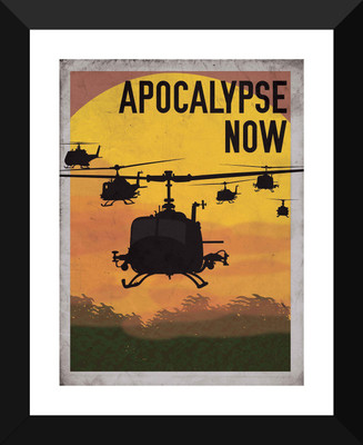 

Hollywood Movie Poster Collection II - Art Poster - Apocalypse Now - Premium Quality Framed Poster (12 x 17 inches) For Home & Office Decoration Paper Print(17 inch X 12 inch)