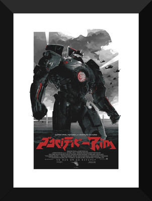 

Hollywood Movie Poster Collection II - Pacific Rim - Fan Art - Mia Wallace - Premium Quality Framed Poster (12 x 17 inches) For Home & Office Decoration Paper Print(17 inch X 12 inch)