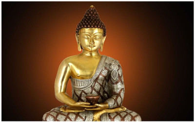 

God Buddha Poster for room Paper Print(12 inch X 18 inch, Rolled)