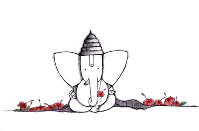 

Indian Art Painting Collection - Ganesha Paintings - Minimalist Art - Mahaganpati Vinayak - Premium Quality Poster Paper Print(17 inch X 12 inch)