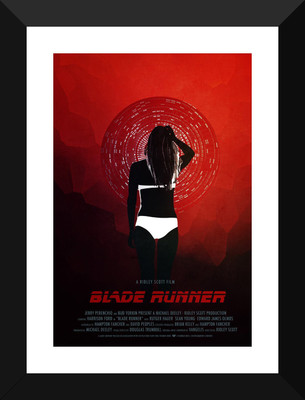 

Hollywood Movie Poster Collection II - Fan Art - Blade Runner - Premium Quality Framed Poster (12 x 17 inches) For Home & Office Decoration Paper Print(17 inch X 12 inch)