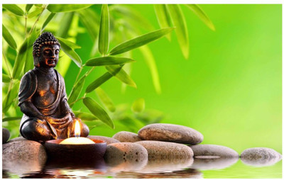 

God Buddha Poster for room Paper Print(12 inch X 18 inch, Rolled)