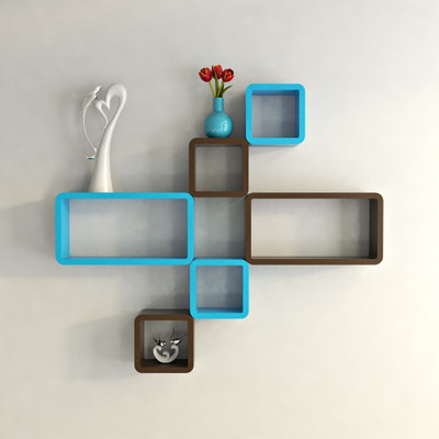 

Goodwill MDF Wall Shelf(Number of Shelves - 6)