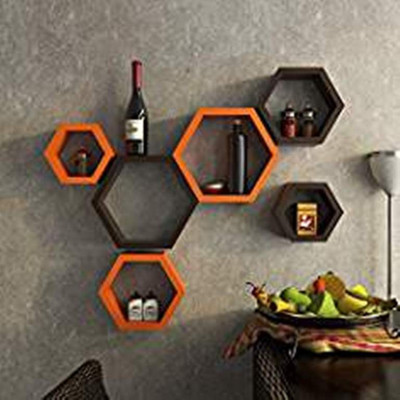 

Goodwill MDF Wall Shelf(Number of Shelves - 6)