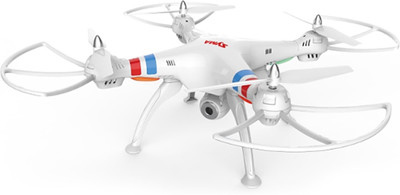 

Gift World Syma X8W FPV Real-Time 2.4Ghz 6 Axis Gyro Headless Quadcopter Drone with HD Camera(White)