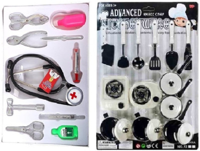 

Shop & Shoppee Advanced Chef Kitchen set & Doctor Playset