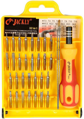 

Gauba Traders Combination Screwdriver Set, Yellow;red