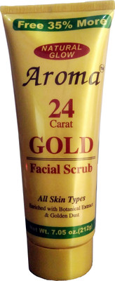 

Gold 24K Natural Glow Aroma Facial Scrub(212 g)