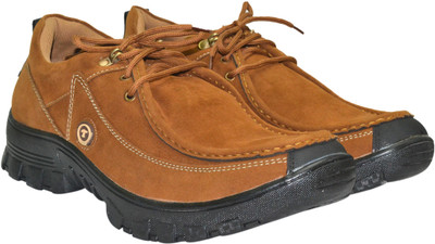 

Tumbler Suede Leather Tan Outdoors For Men(Tan
