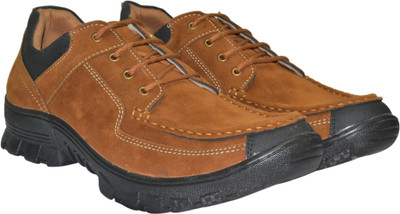 

Tumbler Suede Leather Tan Outdoors For Men(Tan