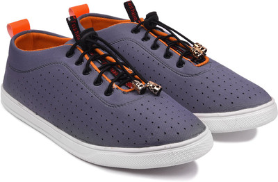 

Arthur Men's Grey Canvas Sneakers For Men(Grey